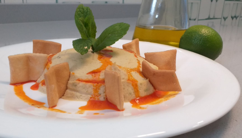 Receta de paté de garbanzos al pimentón, o lo que es lo mismo: "hummus con ingredientes de andar por casa"
