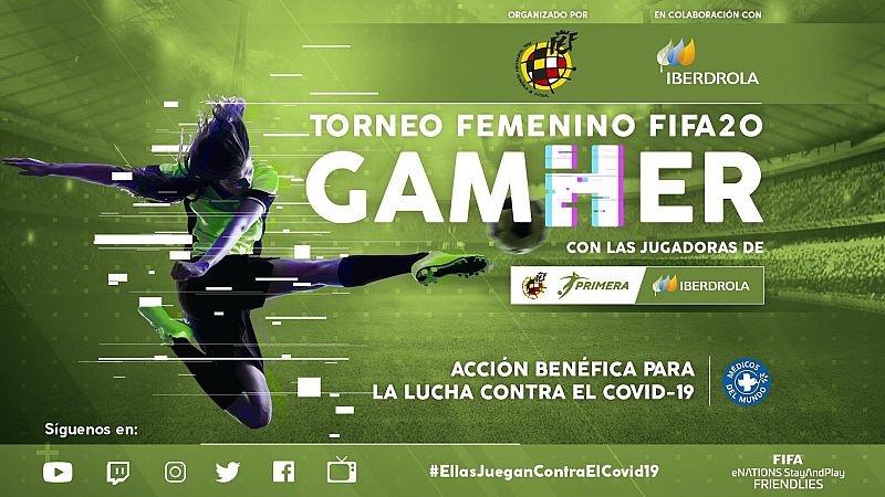 'GamHer': el torneo online femenino para meterle un gol al coronavirus