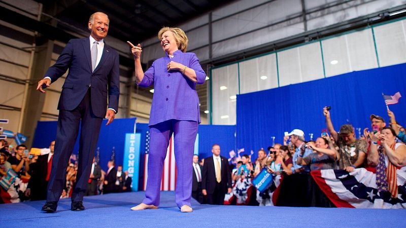 Hillary Clinton respalda la candidatura de Joe Biden en la carrera presidencial