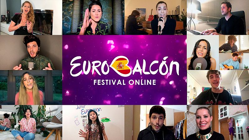 'Eurobalcn': Los representantes de Espaa rinden un especial homenaje a Eurovisin