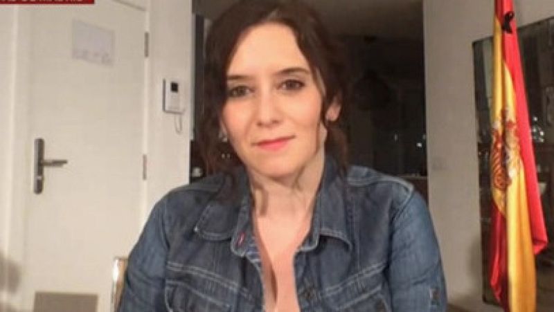 Ayuso apuesta por la reapertura de la actividad: "No podemos estar eternamente en casa"