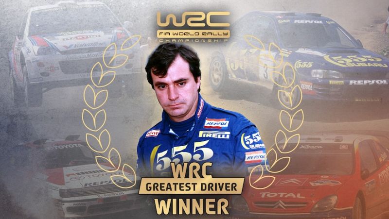 Carlos Sainz, elegido mejor piloto de la historia del Mundial de Rallies