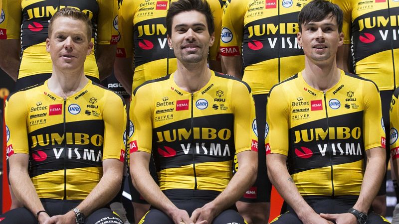 Dumoulin, Kruijswijk y Roglic, la gran apuesta de Jumbo Visma para "ganar el Tour"