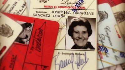 24 horas - En algún lugar del tiempo | Josefina Carabias, la primera periodista - Escuchar ahora