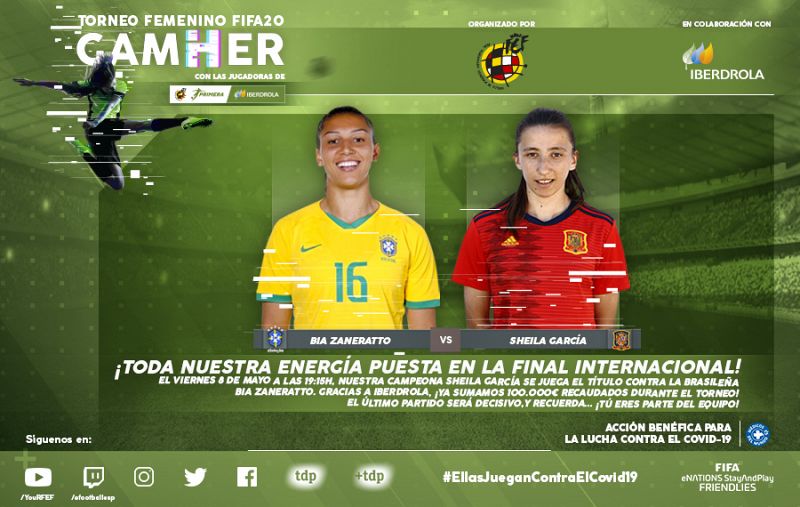Sheila García quiere ganar para España la final internacional del 'GamHer'