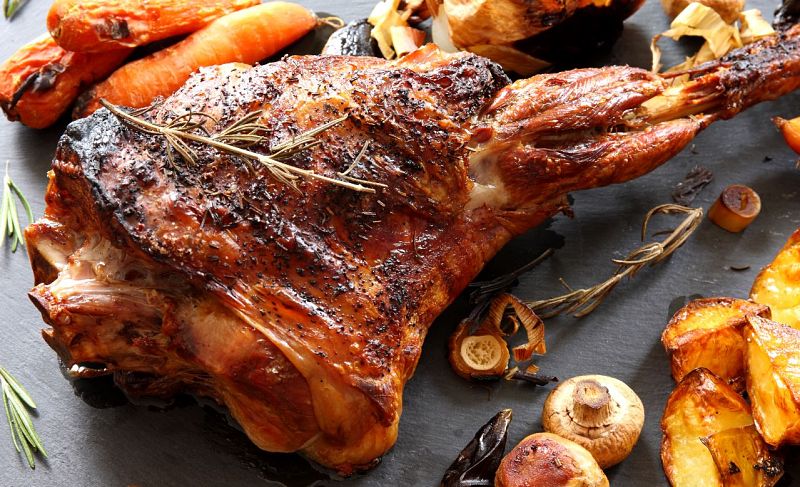 Receta de paletilla de cordero asada