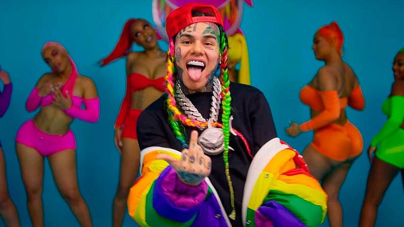 Tekashi 6ix9ine sale de la cárcel y bate récord con "Gooba"