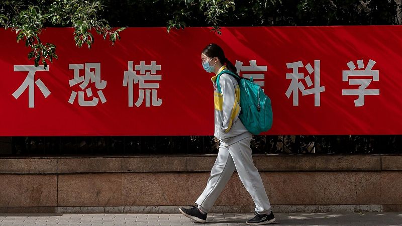 China vuelve a mínimos de contagios con un solo nuevo caso de coronavirus tras el leve repunte
