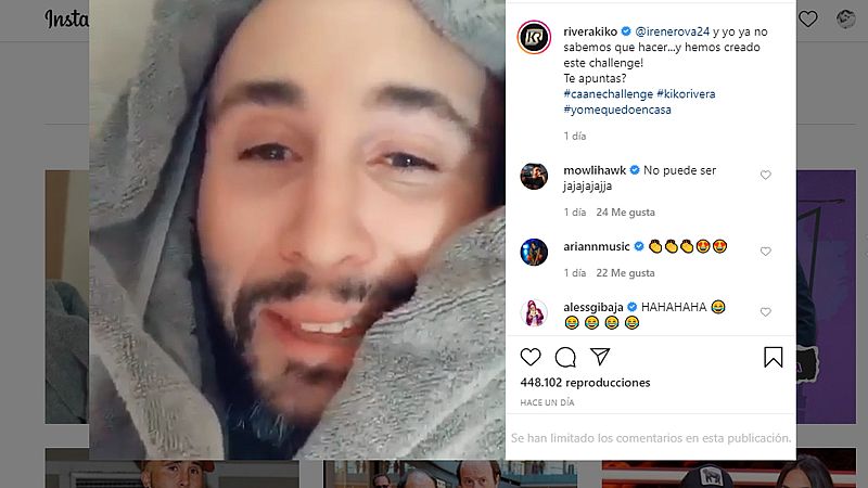 Kiko Rivera parodia el famoso momento del  'Mi pequeño del alma'