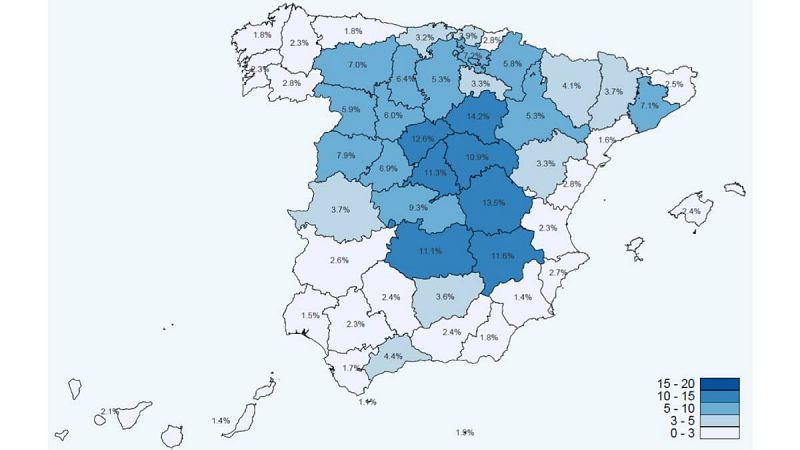 Un 5% de la población española se ha contagiado del virus, según la primera oleada del estudio de seroprevalencia