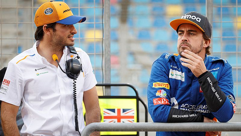 Carlos Sainz y Fernando Alonso ponen acento español a la 'traición' entre McLaren y Ferrari
