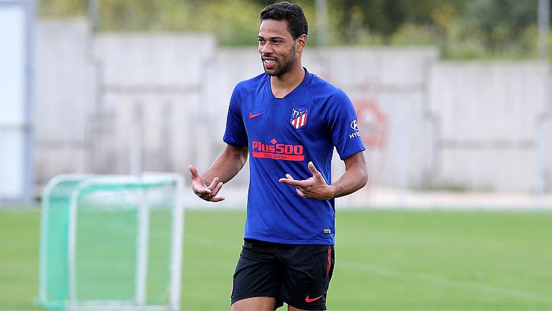 Lodi vuelve a entrenar con el Atlético tras dejar atrás su positivo por coronavirus