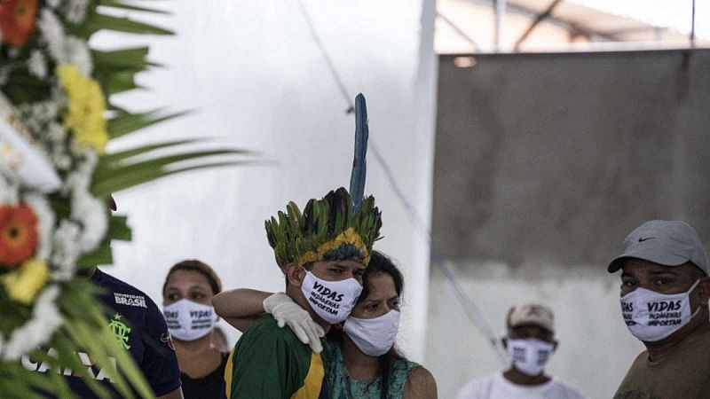 Brasil supera los 15.000 muertos con coronavirus y ya es el cuarto país con más contagios del mundo