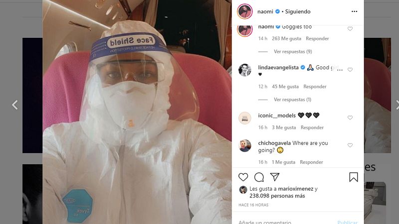 Naomi Campbell, el terror de las bacterias