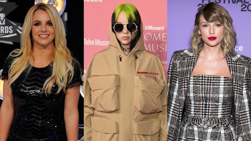 Britney Spears, Billie Eilish y Taylor Swift, entre los 100 mejores sencillos debut según la revista "Rolling Stone"