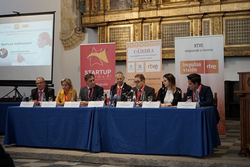 I Jornada de Innovacin Tecnolgica y Emprendimiento en el sector media organizada por la Ctedra RTVE-USAL