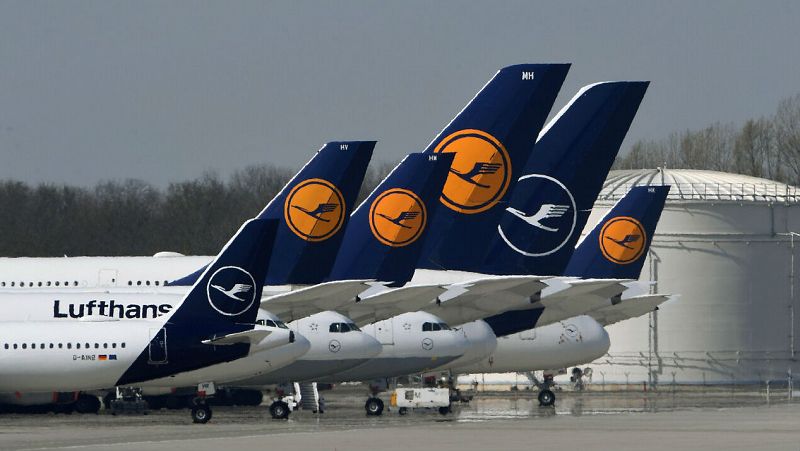 Lufthansa recibirá 9.000 millones en ayudas y el Estado alemán entrará en su capital
