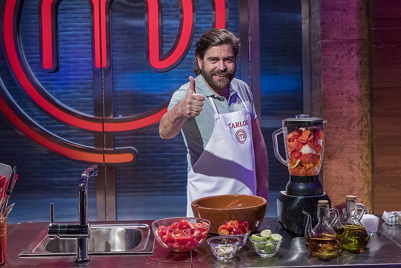Carlos, nuevo aspirante en las cocinas de 'MasterChef' 8
