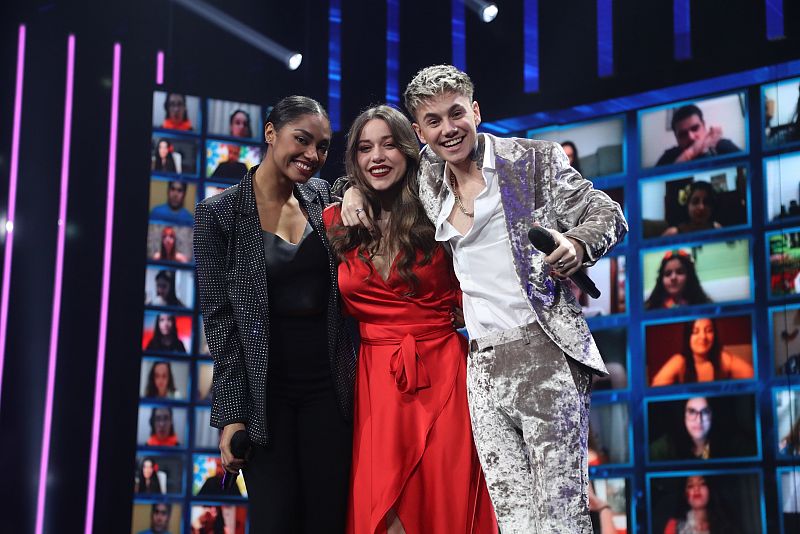 Nia, Hugo y Eva, primeros finalistas de OT 2020 y Bruno, expulsado en la Gala 11