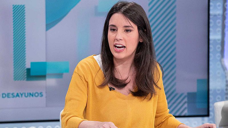 Irene Montero: "Vox lleva semanas llamando a la insubordinación del Ejército"