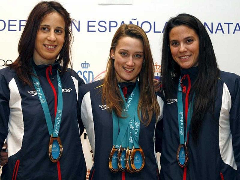 Teledeporte recuerda los dos oros mundiales de Mireia Belmonte en una misma jornada, en el Mundial de Dubái 2010
