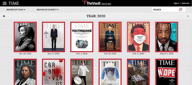 No, la revista Time no ha publicado una imagen en la que vincula a Trump y Hitler