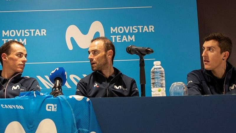 Movistar desvela sus cartas: Tour y Vuelta para Valverde y Mas con Soler en el Giro
