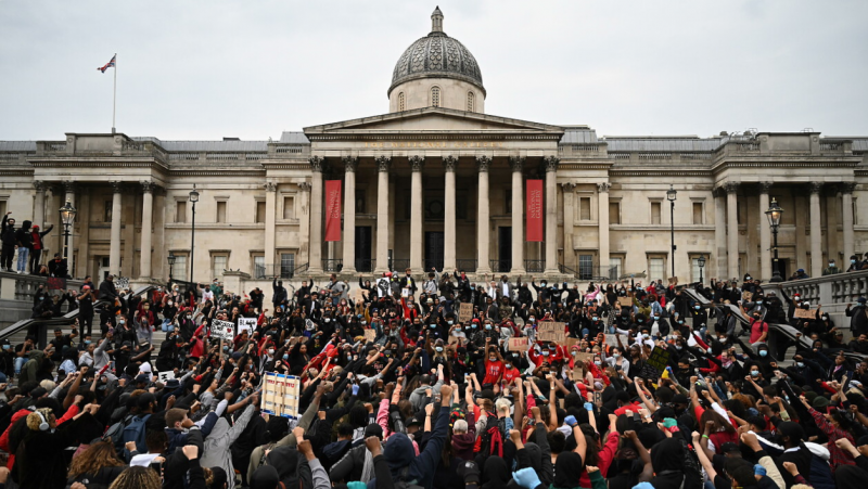 Incidentes en Londres y Róterdam durante las protestas por la muerte de George Floyd