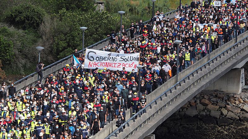 Decenas de miles de personas vuelven a manifestarse para exigir soluciones para Alcoa