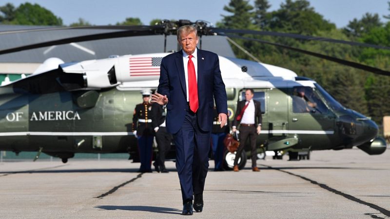 Trump ordena la retirada de la Guardia Nacional desplegada en Washington por las protestas por la muerte de Floyd