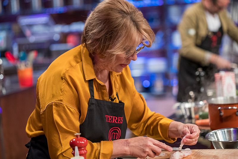 Teresa, de Masterchef: "Nunca he hablado mal de ningún compañero"