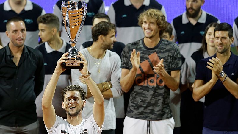 Dominic Thiem se lleva el torneo benéfico organizado por Djokovic