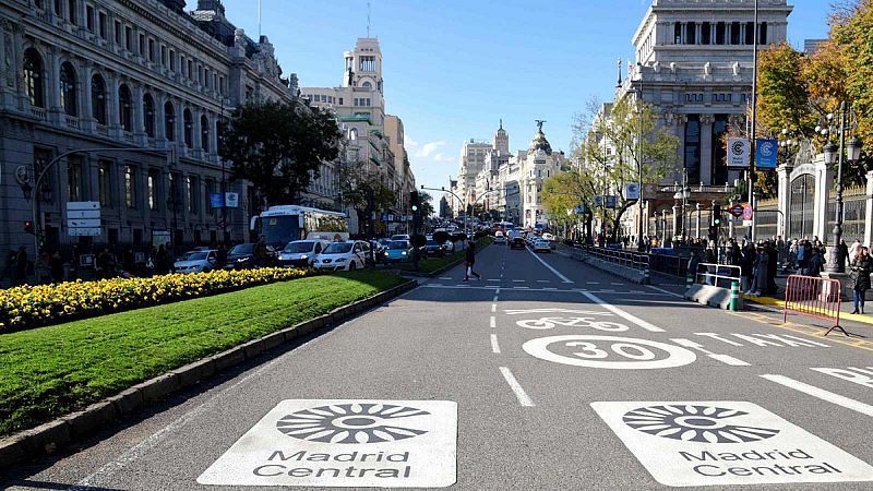 Un juez anula la decisión del Ayuntamiento de suspender las multas en Madrid Central