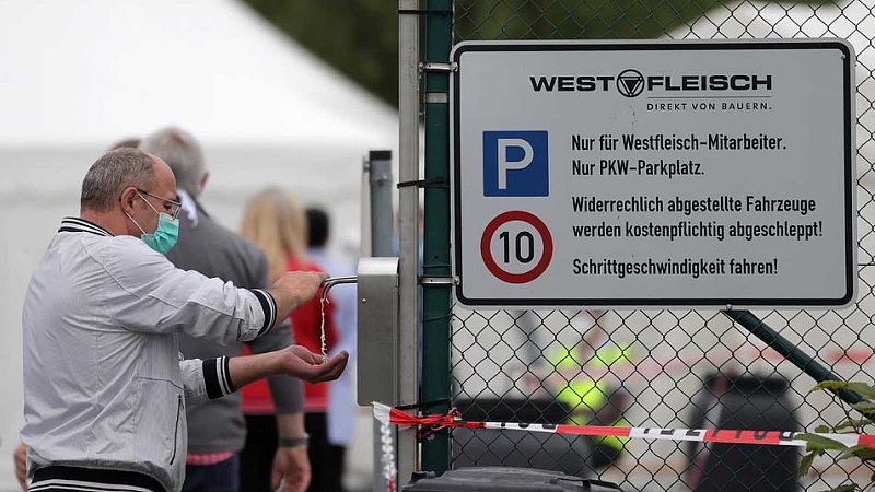 Nuevo brote en Alemania: un centenar de positivos y 700 aislados en varios bloques de edificios