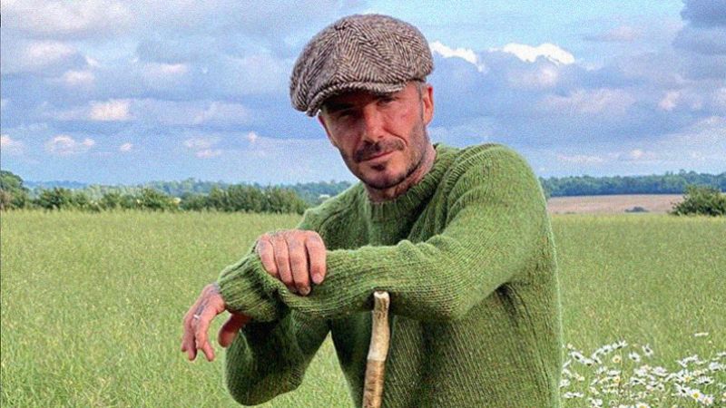 David Beckham, orgulloso de su nueva vida rural