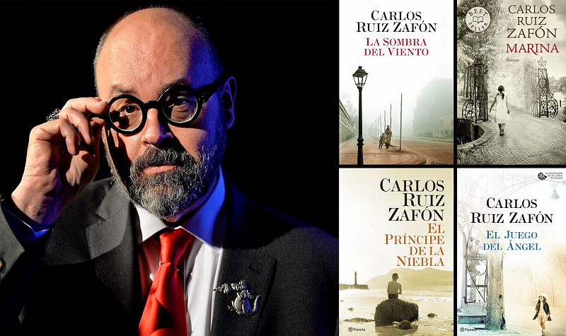 Los libros de Carlos Ruiz Zafón: guía de lectura de un escritor con alma