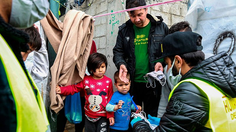 El coronavirus agrava la difícil situación de los refugiados