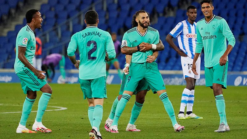 El Real Madrid asalta el liderato en Anoeta