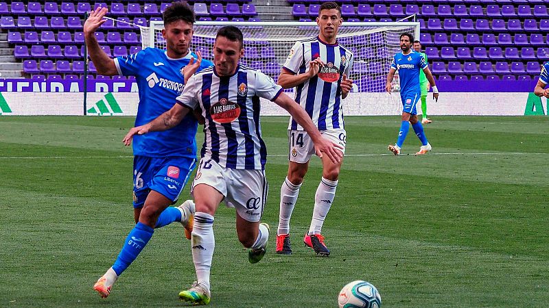 El Getafe no termina de arrancar y firma su tercer empate consecutivo ante el Valladolid