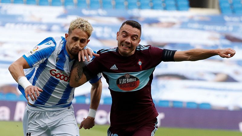 El Celta coge impulso desde el punto de penalti ante la Real