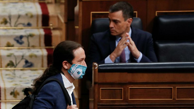 PSOE y Unidas Podemos excluyen el impuesto a las grandes fortunas del pacto de reconstrucción