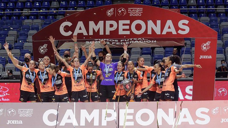 El Burela se impone al Alcorcón y logra su tercera liga femenina de fútbol sala