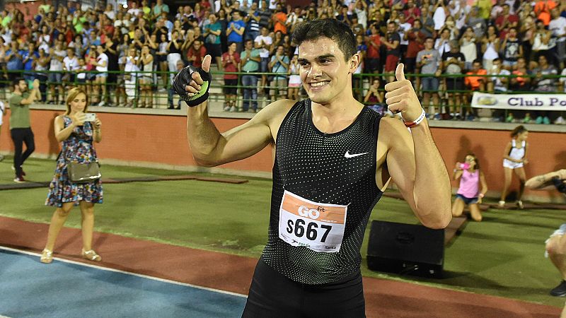 Bruno Hortelano: "Mi objetivo para esta temporada son los 100m y 200m"