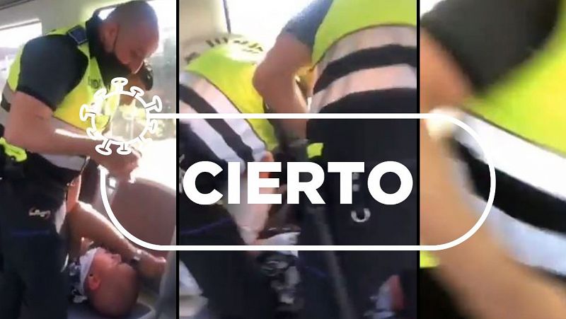 Sí, dos vigilantes de seguridad de la empresa Sureste han golpeado a un pasajero sin mascarilla en un tren de Renfe en Granollers