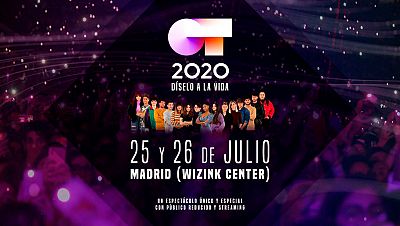 'Operacin Triunfo' anuncia sus dos conciertos en Madrid: 'OT 2020: Dselo a la vida'