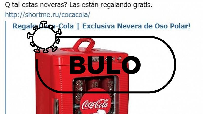 No, Coca-Cola no está regalando neveras por Whatsapp, es un fraude de 2017 que vuelve para robar tus datos