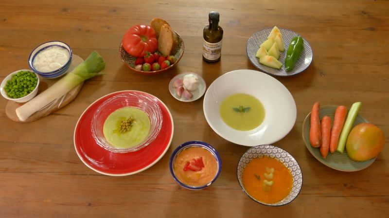 Recetas de verano: te ense�amos cinco cremas fr�as alternativas al gazpacho