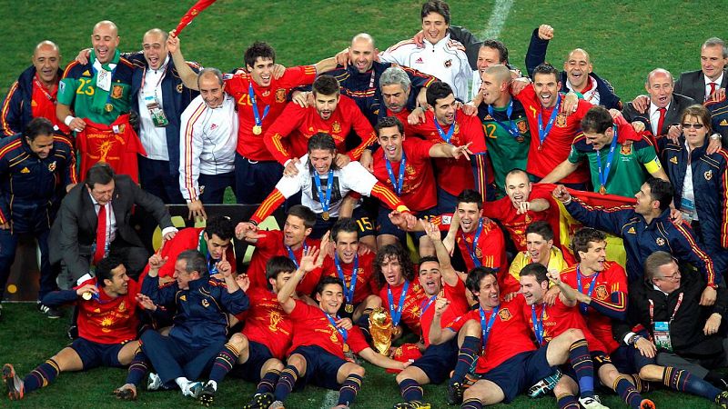 RTVE celebra el 10º aniversario de 'La Roja' en el Mundial de Sudáfrica