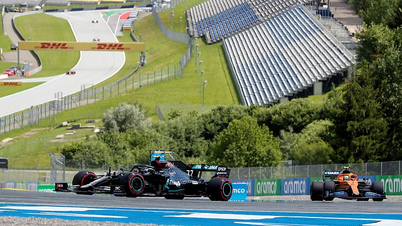 Bottas se apunta en Austria la primera 'pole' de la temporada