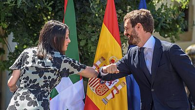 Casado y Arrimadas exhiben fuerza comn en Gernika y piden el voto "constitucionalista" para una Euskadi "ms libre"